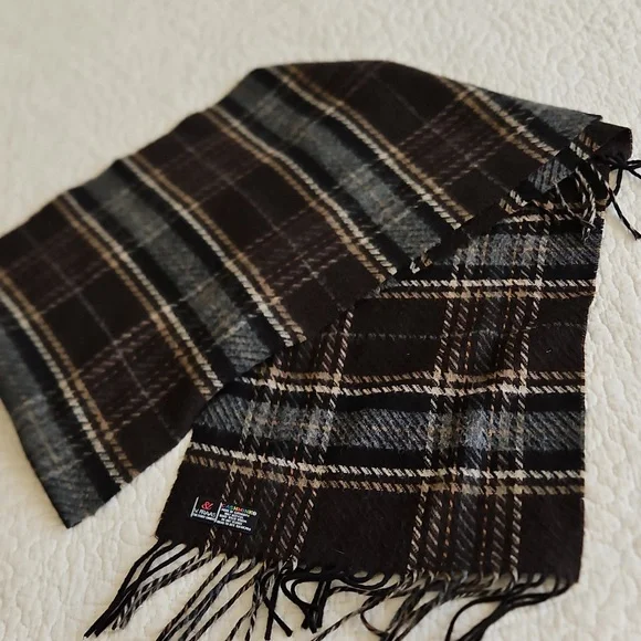 🧣HP🧣V.FRAAS Men's CASHMINK Scarf - Picture 3 of 8